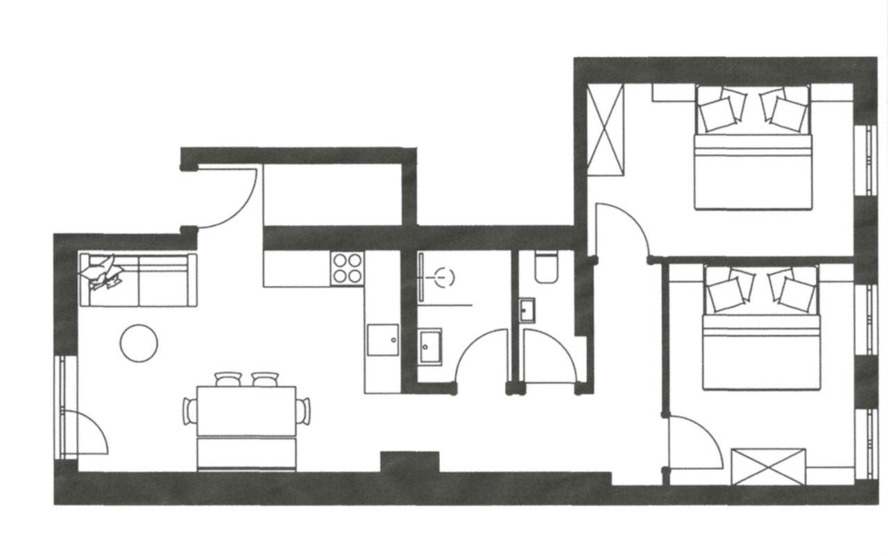 Tauerncamping Apartment Радштадт Экстерьер фото